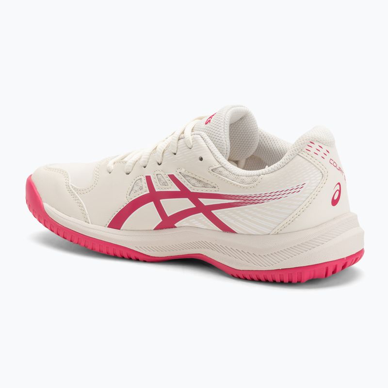 Buty do tenisa damskie ASICS Court Slide 4 W cream/bright rose 3