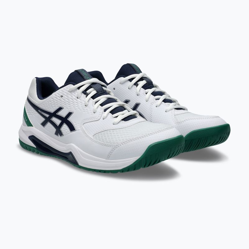 Buty do tenisa męskie Asics Gel-Dedicate 8 white/midnight 3