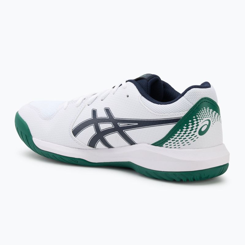 Buty do tenisa męskie Asics Gel-Dedicate 8 white/midnight 3