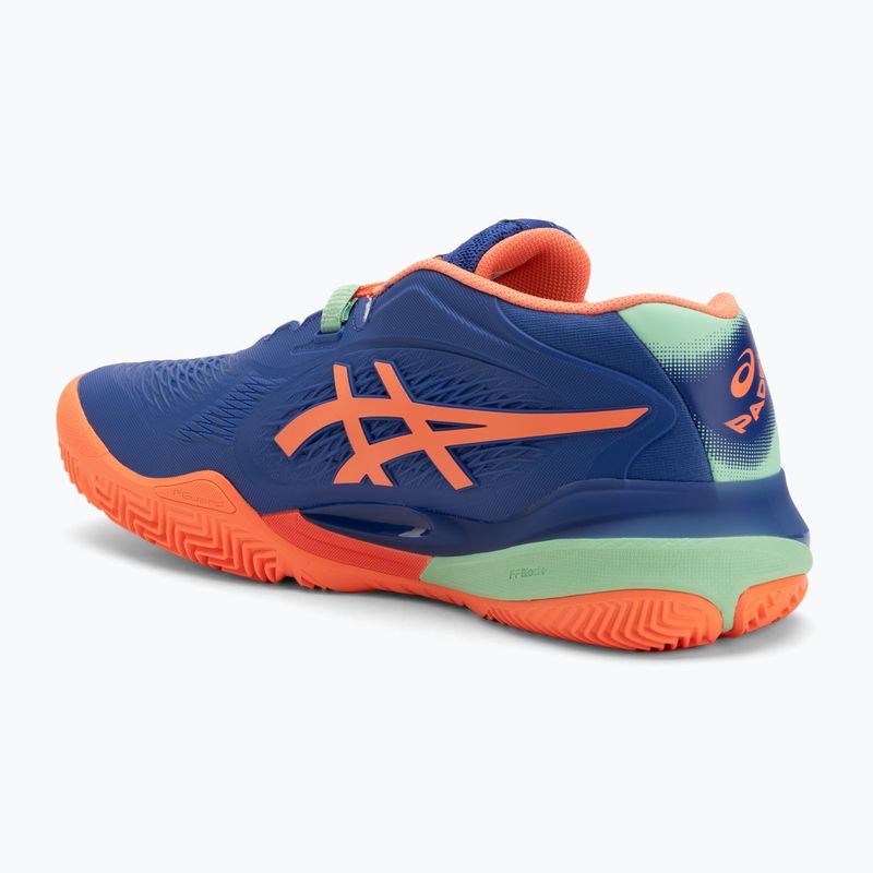 Buty do padla męskie ASICS Gel-Resolution X dark cobalt/vivid coral 3