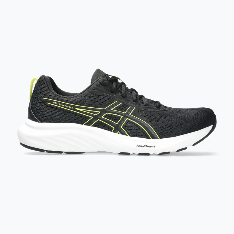 Buty do biegania męskie ASICS Gel-Contend 9 black/citron