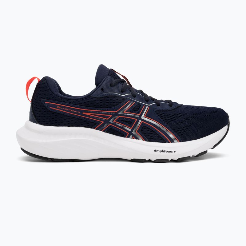 Buty do biegania męskie ASICS Gel-Contend 9 midnight/flash red 2