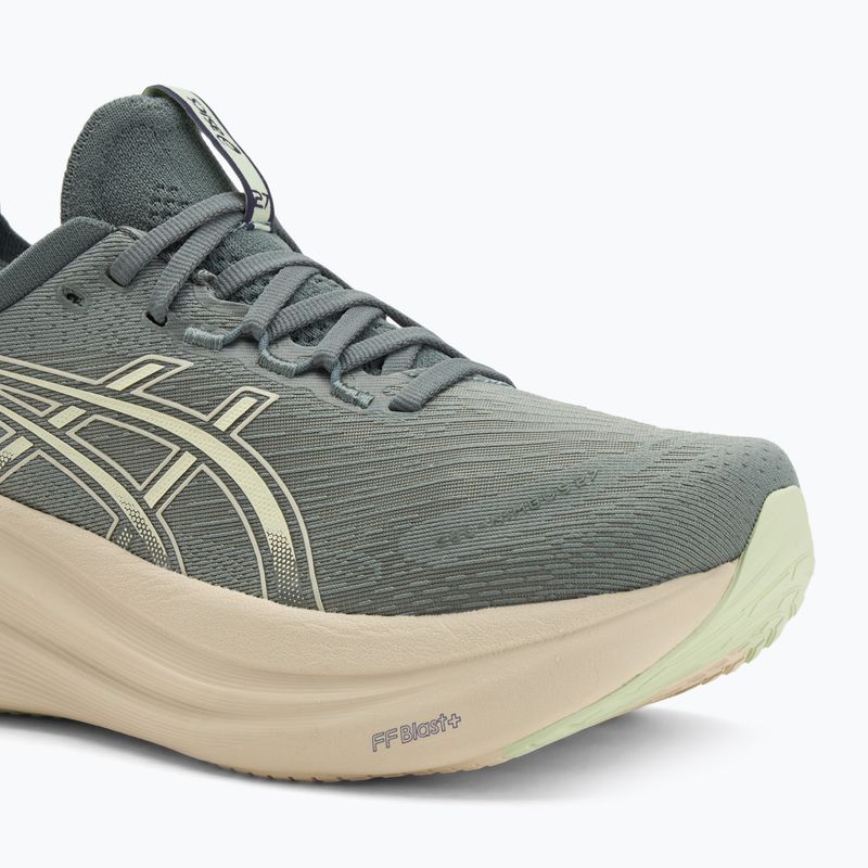 Buty do biegania damskie ASICS Gel-Nimbus 27 monument/blue/whisper green 7
