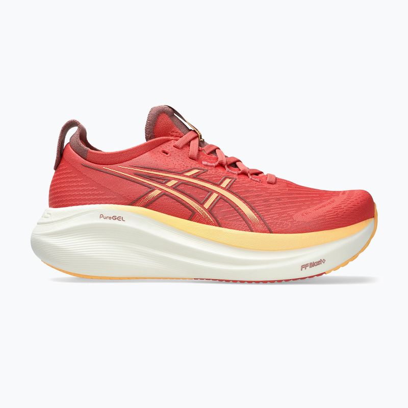 Buty do biegania damskie Asics Gel-Nimbus 27 dark pink clay/orange glow