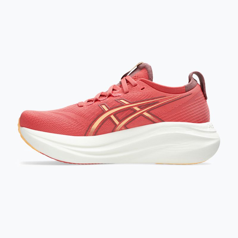 Buty do biegania damskie Asics Gel-Nimbus 27 dark pink clay/orange glow 2