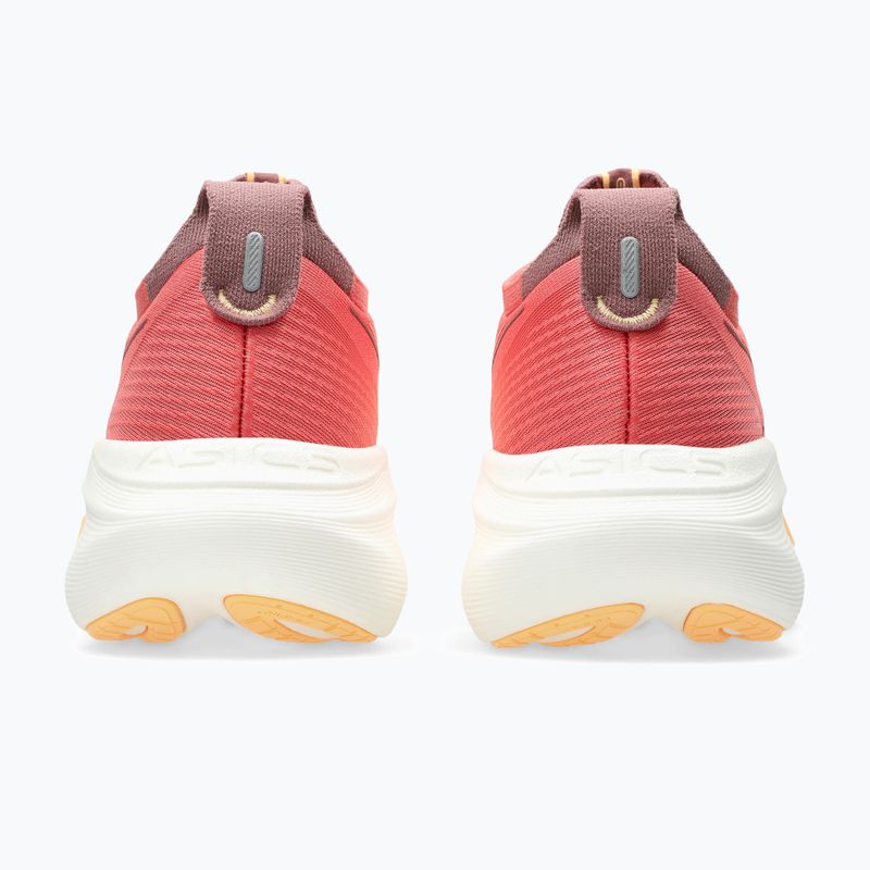 Buty do biegania damskie Asics Gel-Nimbus 27 dark pink clay/orange glow 5