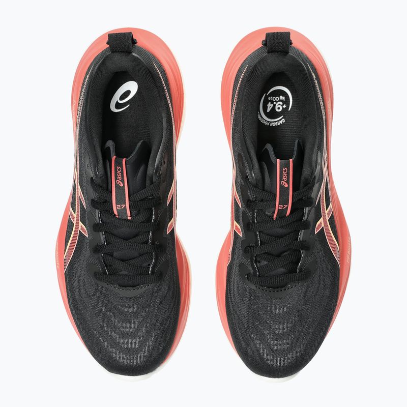 Buty do biegania damskie ASICS Gel-Cumulus 27 black/orange glow 14