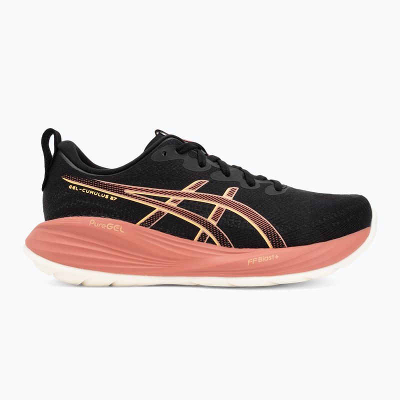Buty do biegania damskie ASICS Gel-Cumulus 27 black/orange glow 2