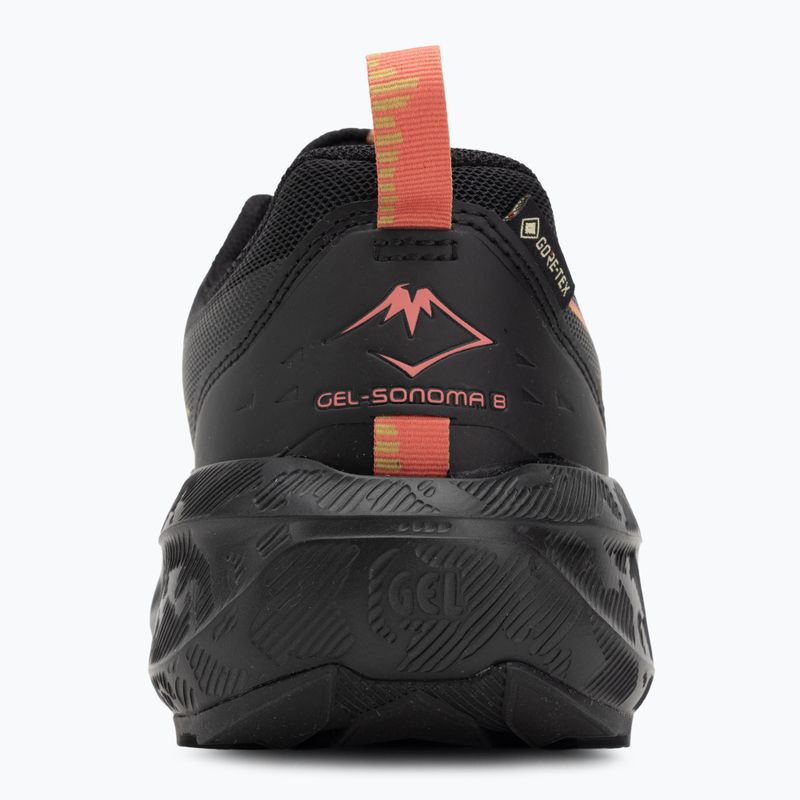 Buty do biegania damskie ASICS Gel-Sonoma 8 GTX black/dark pink clay 6