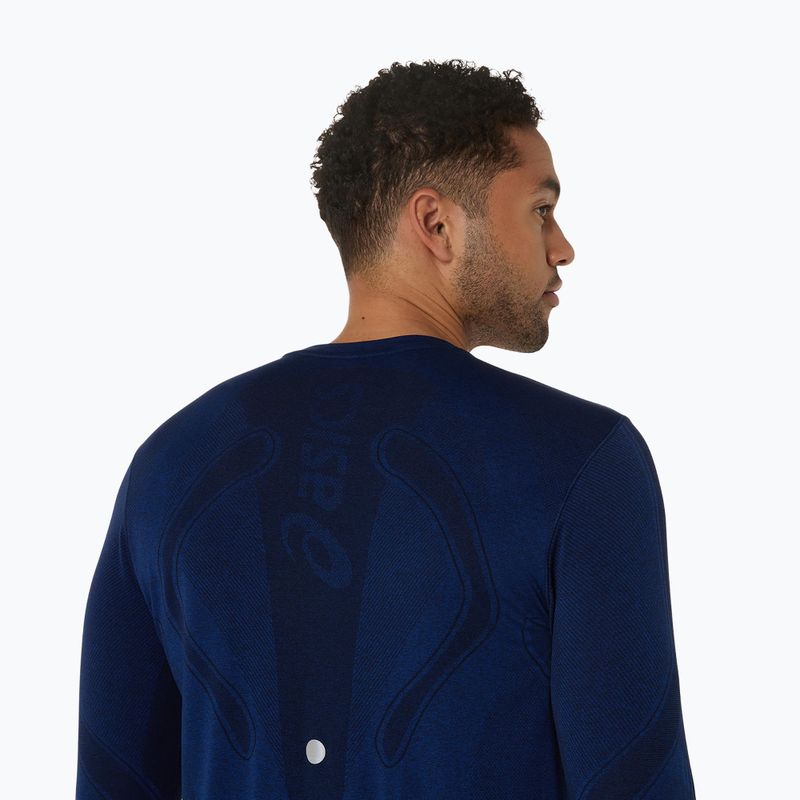 Longsleeve do biegania męski ASICS Road Seamless LS midnight 6