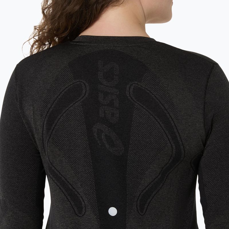 Longsleeve do biegania damski ASICS Road Seamless performance black 6