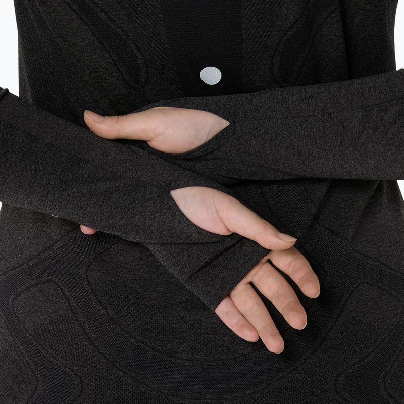 Longsleeve do biegania damski ASICS Road Seamless performance black 7