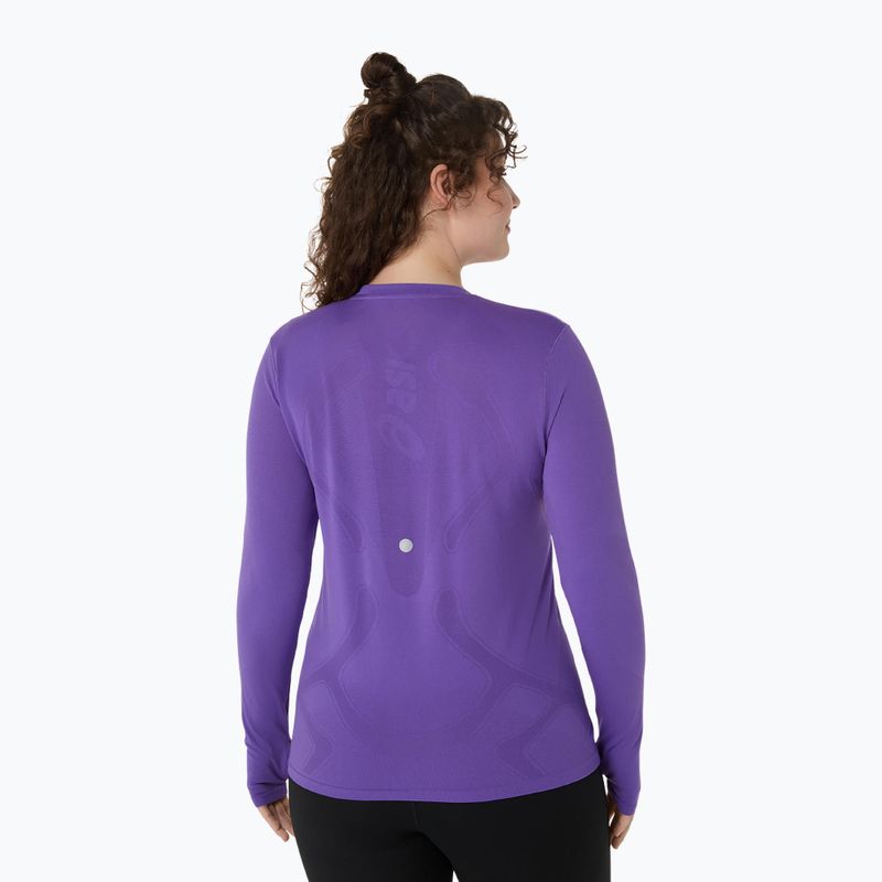 Longsleeve do biegania damski ASICS Road Seamless edo purple 3