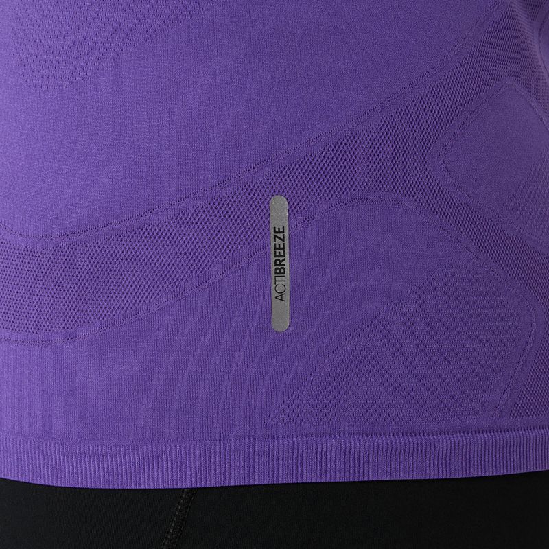 Longsleeve do biegania damski ASICS Road Seamless LS edo purple 7