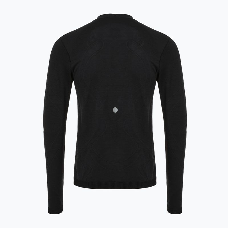 Longsleeve do biegania męski ASICS Road Winter Seamless performance black 9