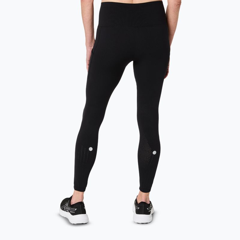 Legginsy do biegania damskie ASICS Road Seamless performance black 3