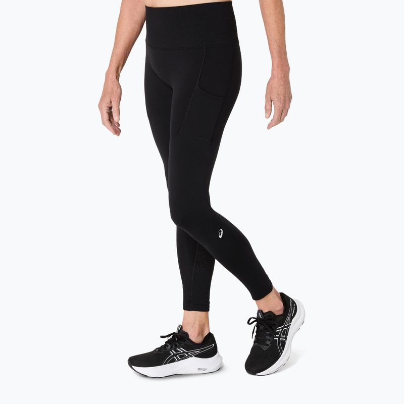 Legginsy do biegania damskie ASICS Road Seamless performance black 4