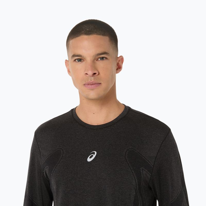 Longsleeve do biegania męski ASICS Road Seamless performance black 5