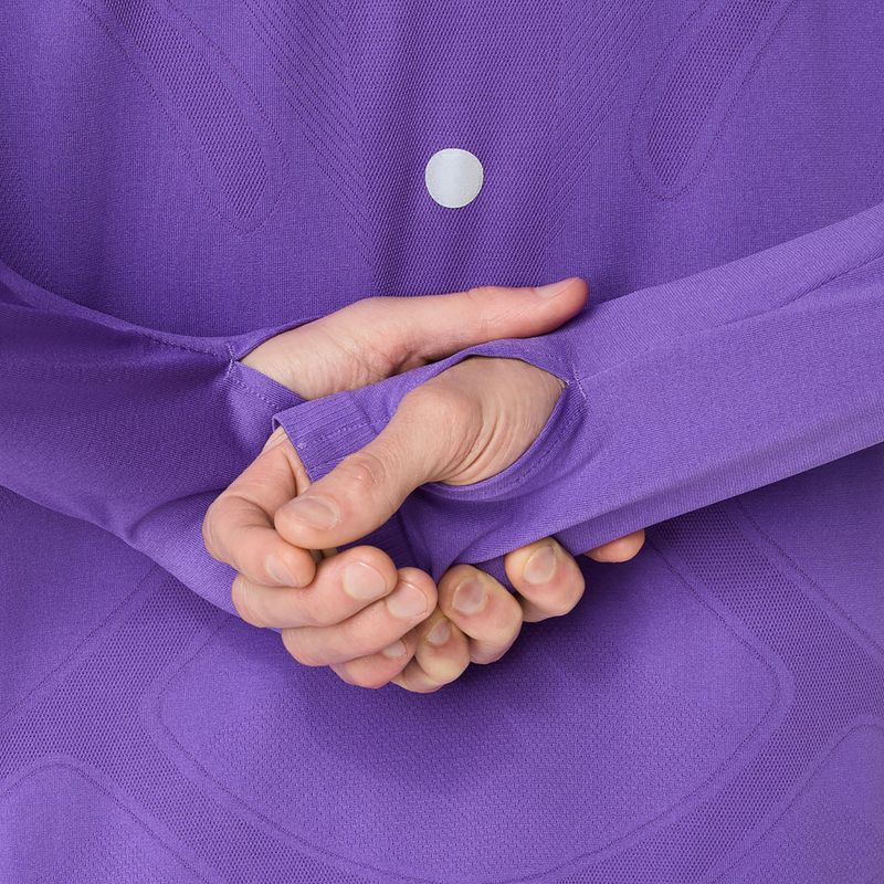 Longsleeve do biegania męski ASICS Road Seamless edo purple 6