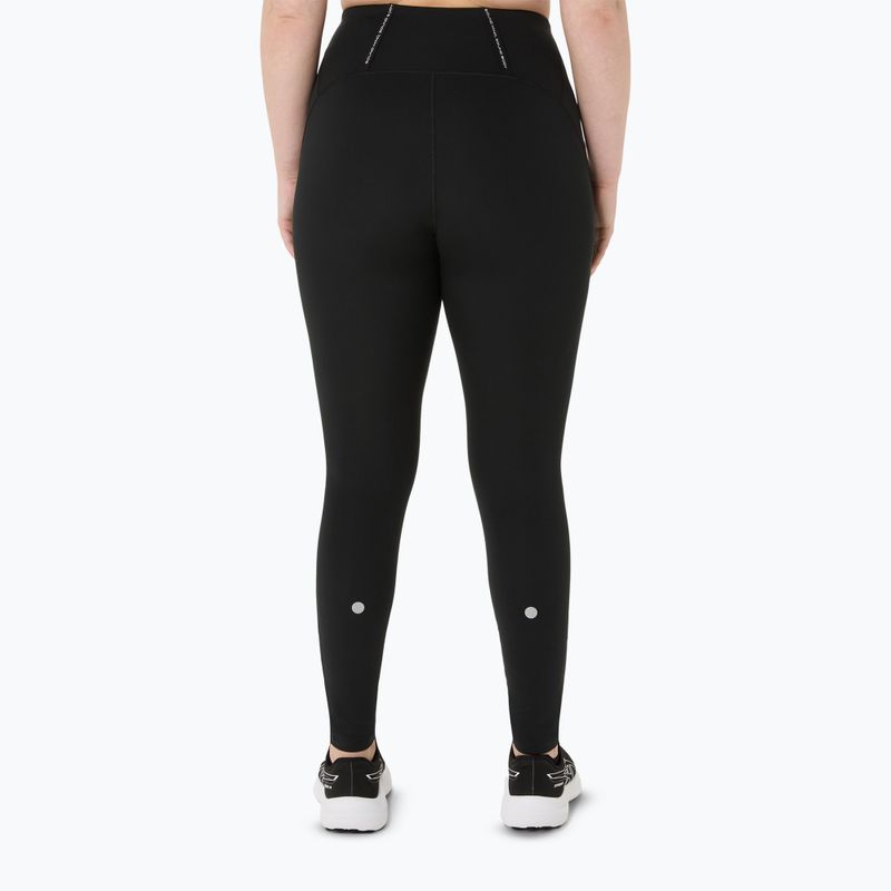 Legginsy do biegania damskie ASICS Road Winter High Waist performance black 3