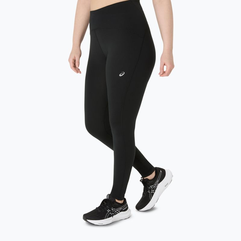Legginsy do biegania damskie ASICS Road Winter High Waist performance black 4