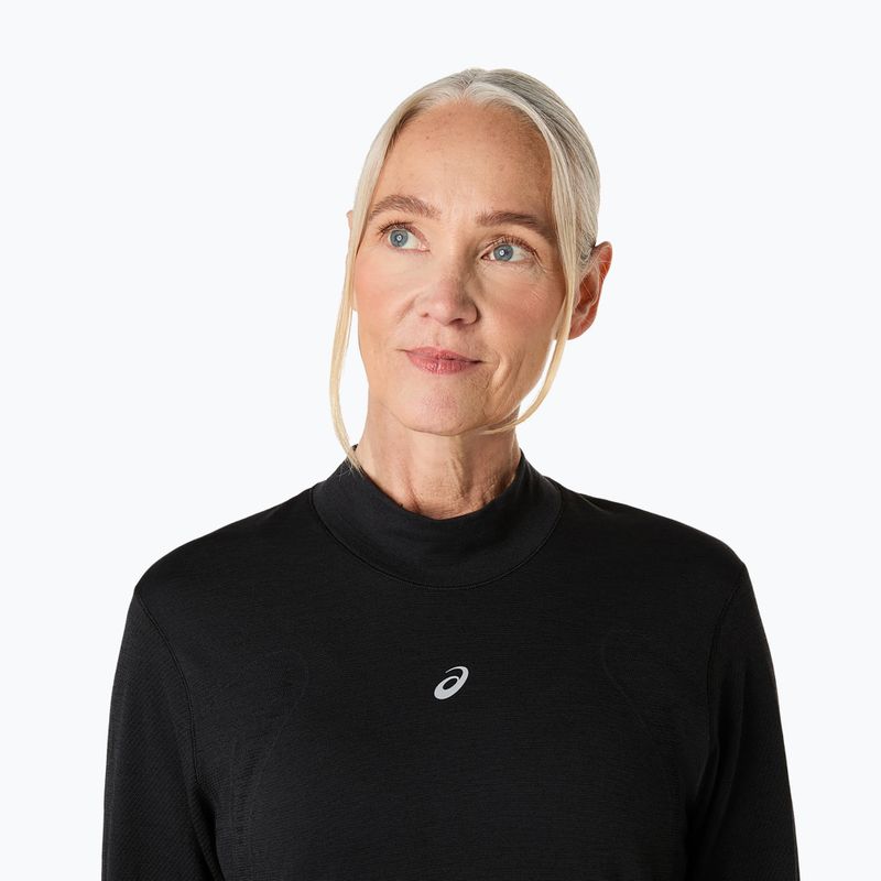 Longsleeve do biegania damski ASICS Road Winter Seamless performance black 5