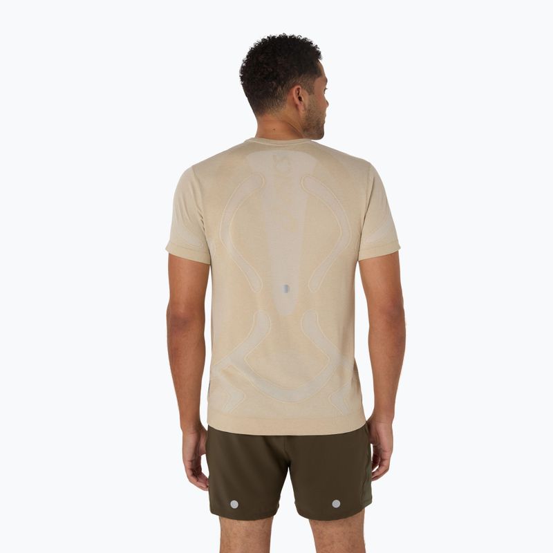 Koszulka do biegania męska ASICS Road Seamless cream 3