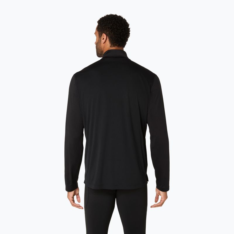 Bluza do biegania męska ASICS Core Half Zip Winter performance black 3