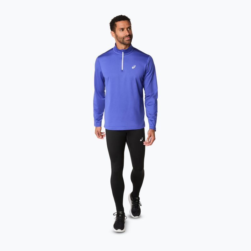 Bluza do biegania męska ASICS Core Half Zip Winter dark cobalt 2