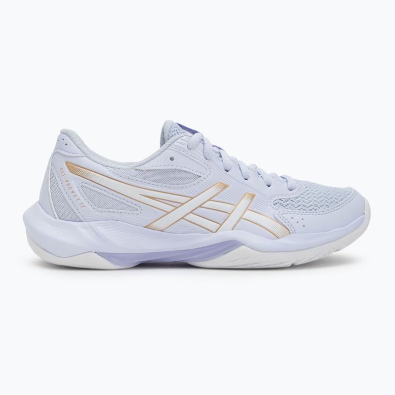 Buty do siatkówki damskie ASICS Gel-Rocket 12 blue fade/champagne 2