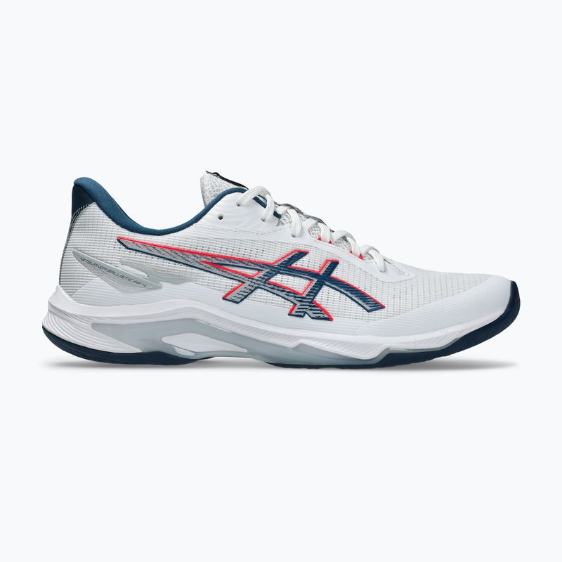 Buty męskie ASICS Netburner Ballistic FF 4 white/mako blue 8