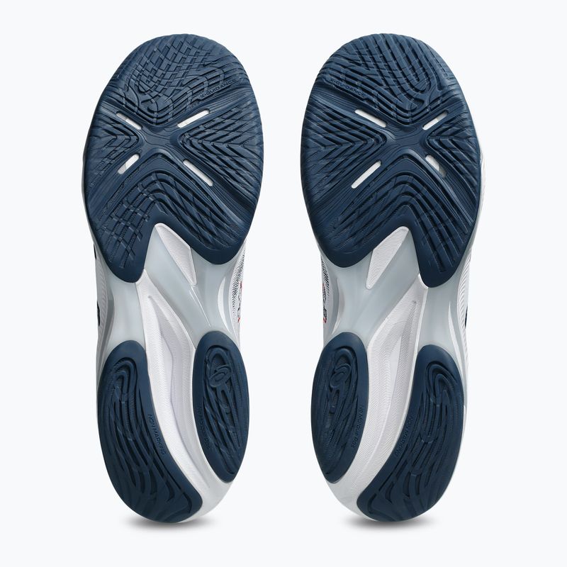 Buty do siatkówki męskie ASICS Netburner Ballistic FF 4 white/mako blue 3