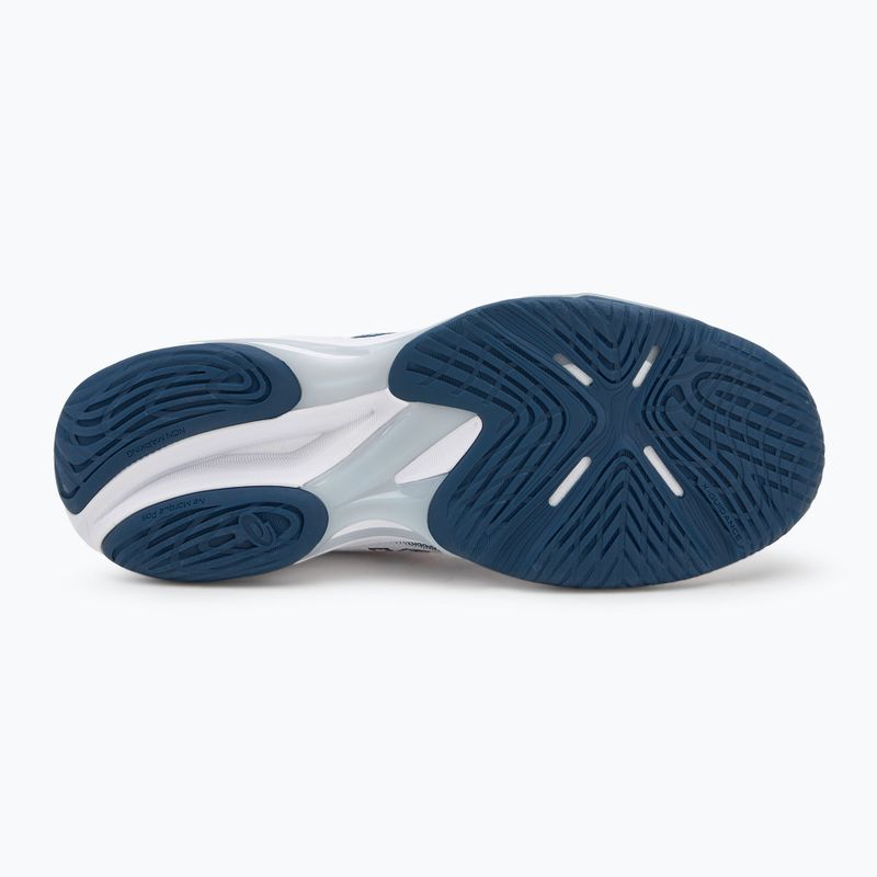 Buty męskie ASICS Netburner Ballistic FF 4 white/mako blue 4