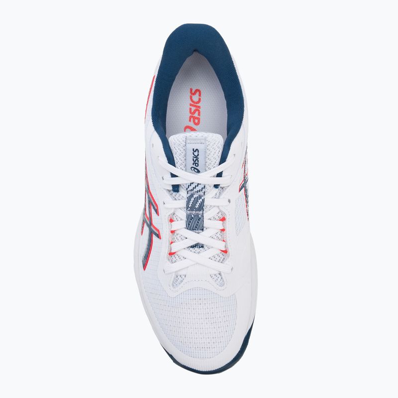 Buty męskie ASICS Netburner Ballistic FF 4 white/mako blue 5