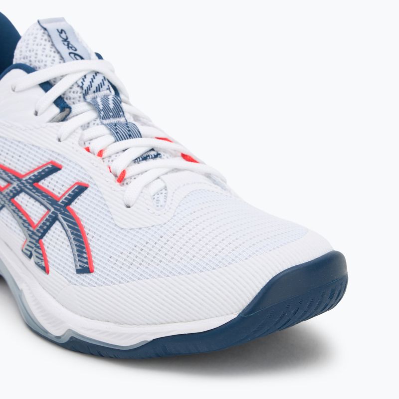 Buty męskie ASICS Netburner Ballistic FF 4 white/mako blue 7