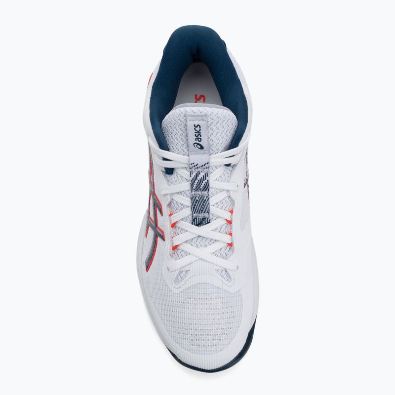 Buty męskie ASICS Netburner Ballistic FF 4 white/mako blue 5