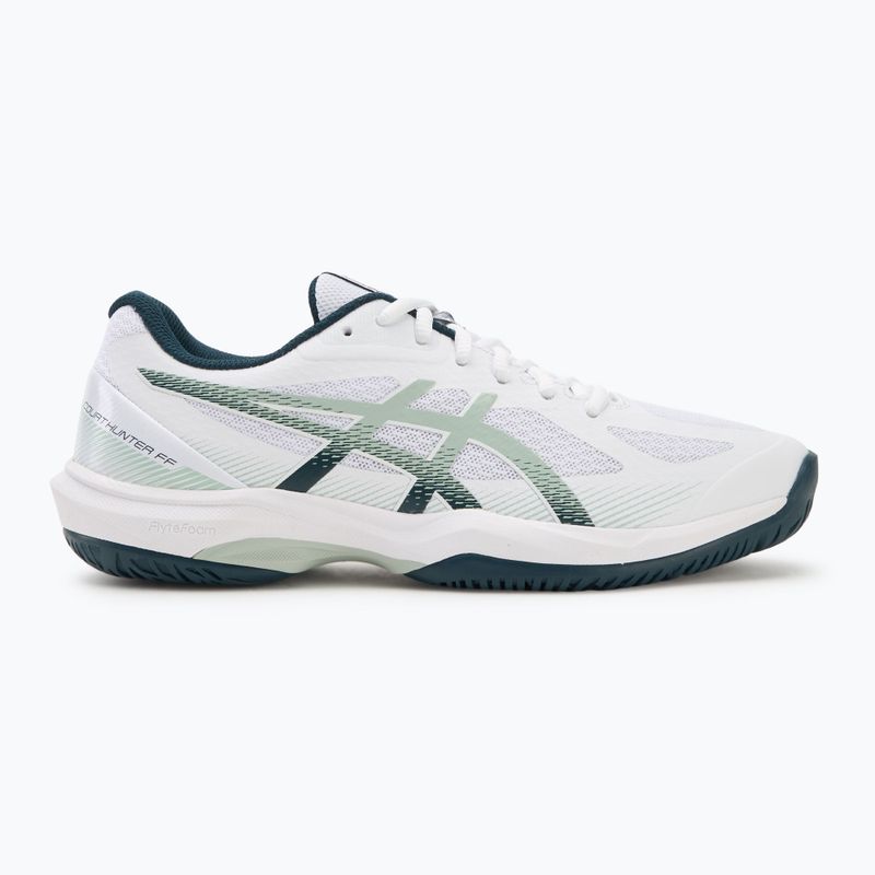 Buty do siatkówki męskie ASICS Court Hunter FF white/lichen rock 2