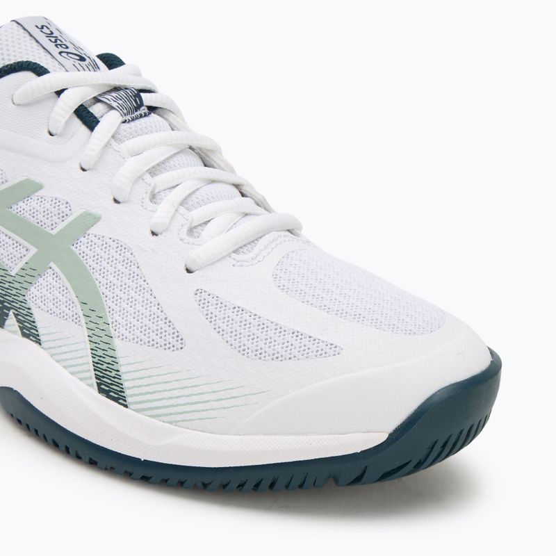 Buty do siatkówki męskie ASICS Court Hunter FF white/lichen rock 7