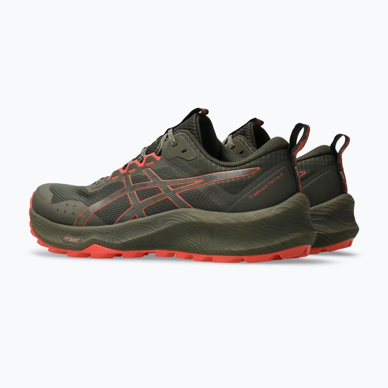 Buty do biegania męskie ASICS Trabuco Terra 3 brown stone/spicy red 4