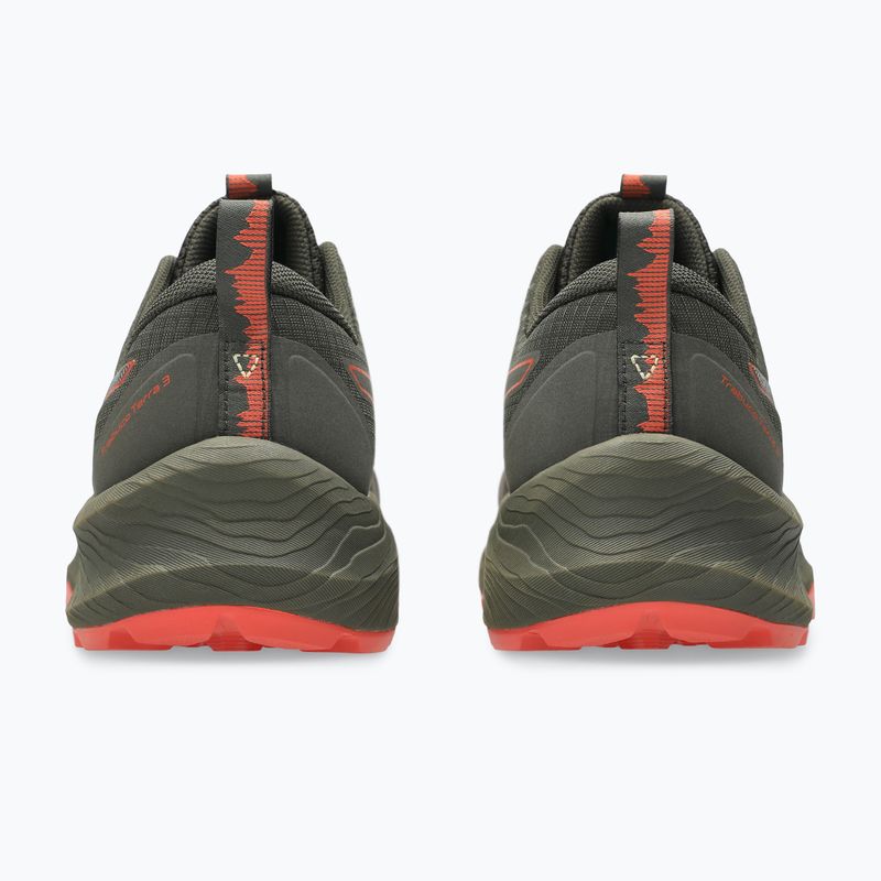 Buty do biegania męskie ASICS Trabuco Terra 3 brown stone/spicy red 5