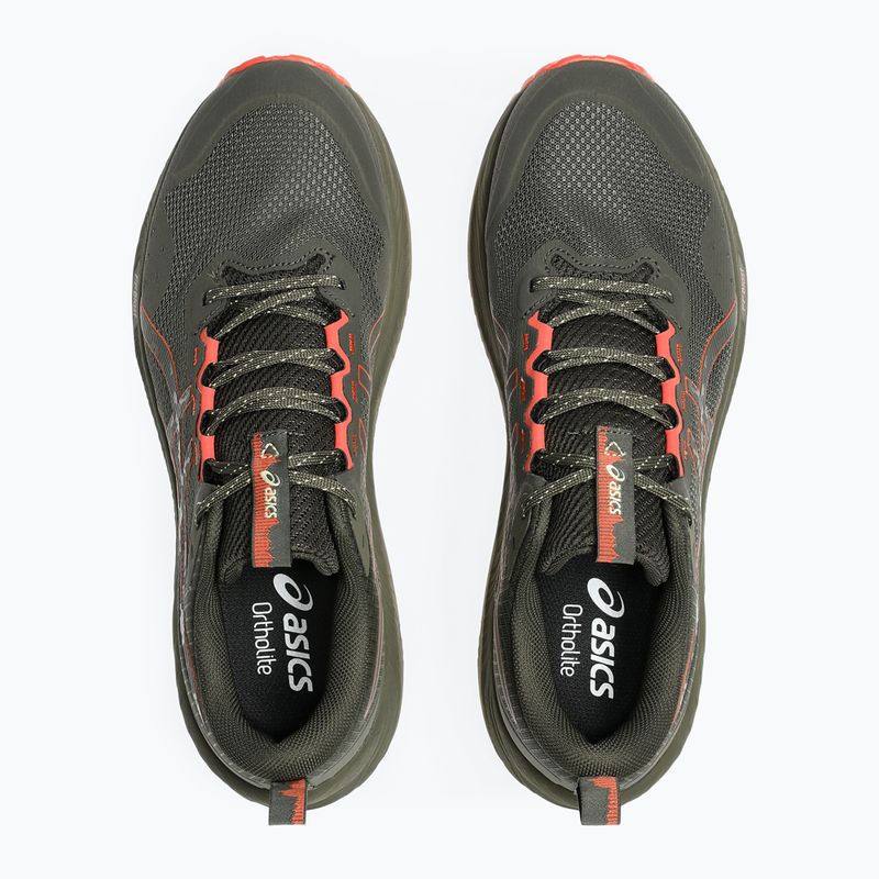 Buty do biegania męskie ASICS Trabuco Terra 3 brown stone/spicy red 6