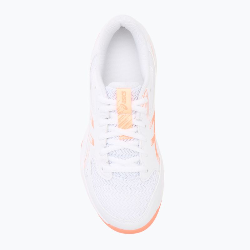 Buty do siatkówki damskie ASICS Gel-Rocket 12 white/vivid coral 5
