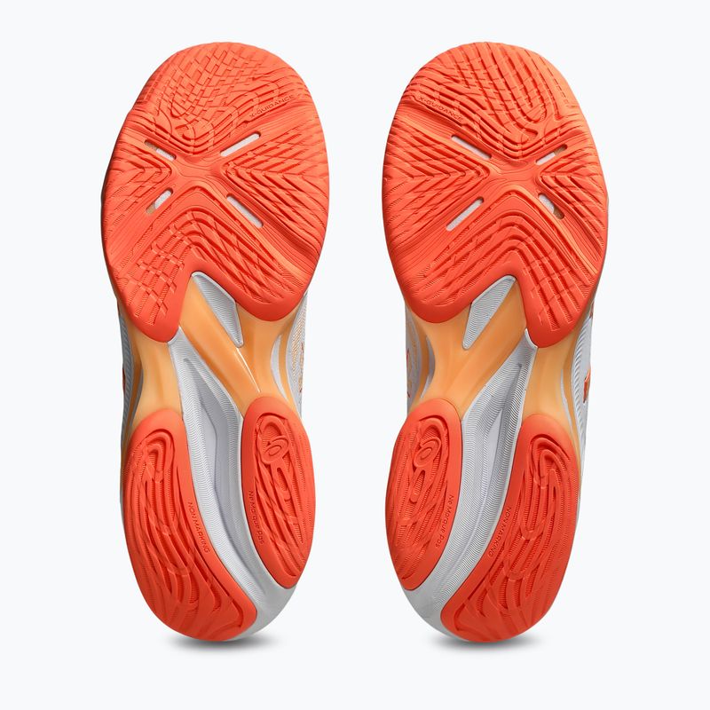Buty damskie ASICS Netburner Ballistic FF 4 white/vivid coral 10