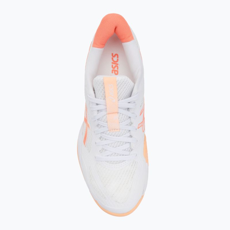 Buty do siatkówki damskie ASICS Blade FF 2 white/vivid coral 5