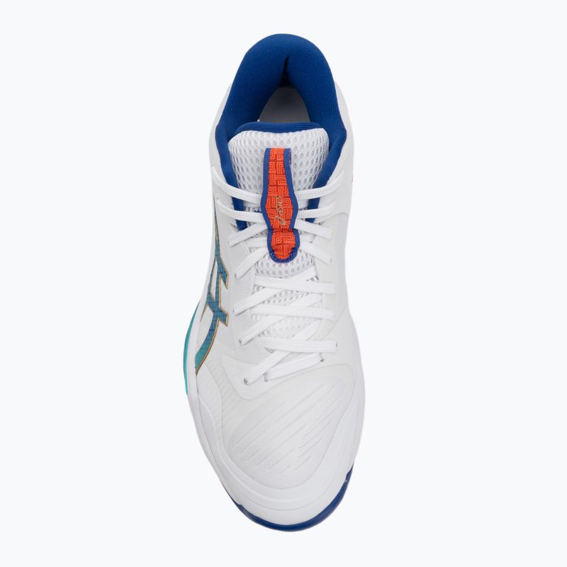 Buty do siatkówki męskie ASICS Sky Elite FF MT 3 white/asics blue 5