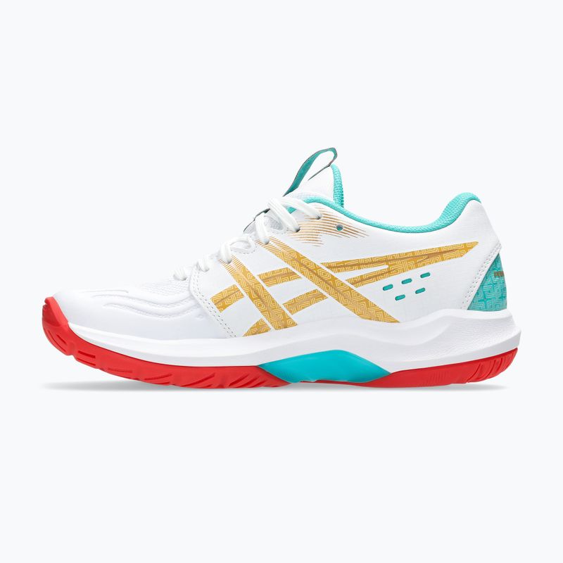 Buty do siatkówki damskie ASICS Powerbreak FF white/sea glass 9
