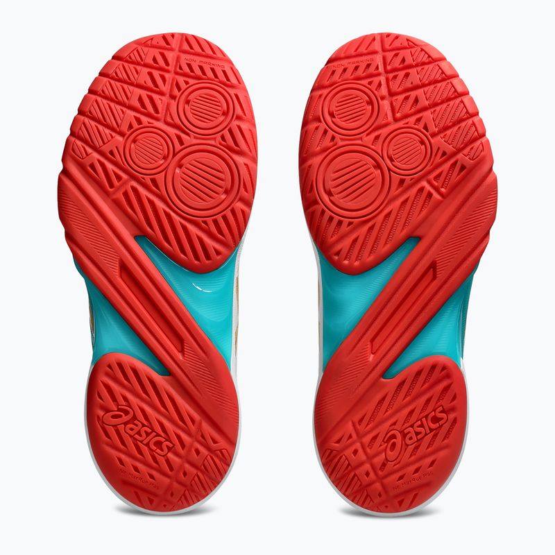 Buty do siatkówki damskie ASICS Powerbreak FF white/sea glass 13