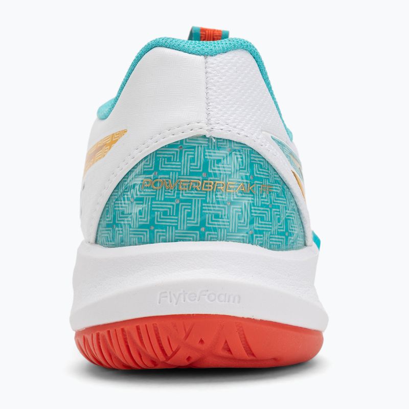 Buty do siatkówki damskie ASICS Powerbreak FF white/sea glass 6
