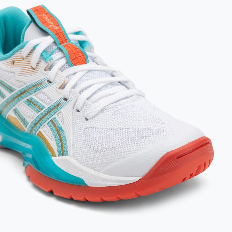 Buty do siatkówki damskie ASICS Powerbreak FF white/sea glass 7