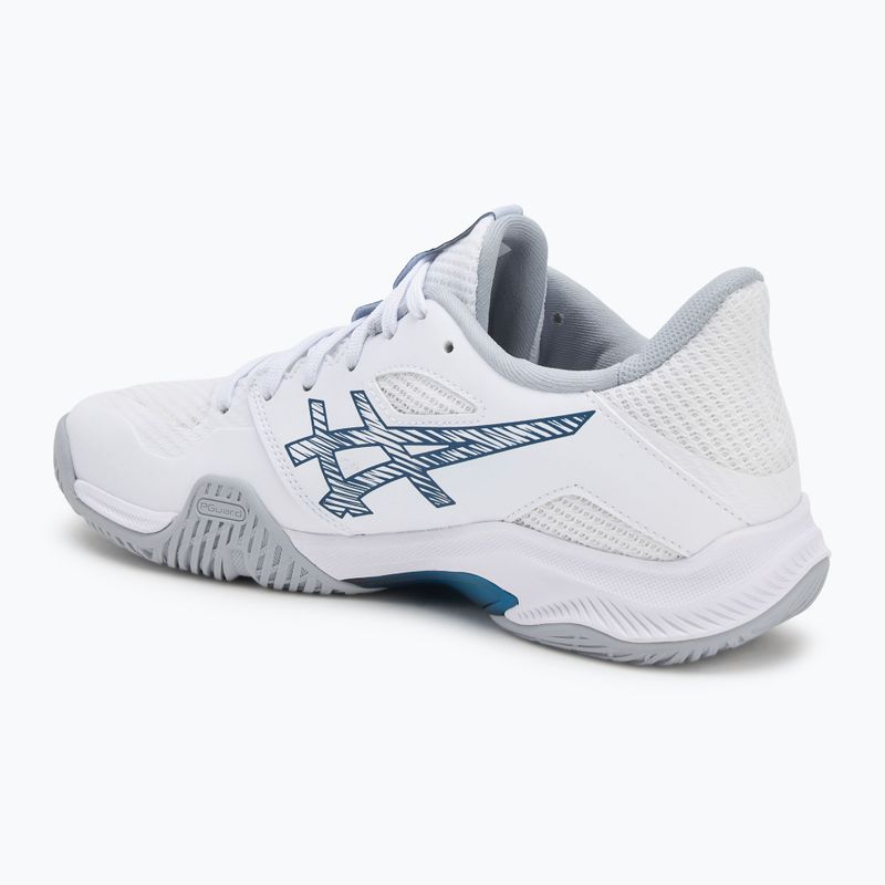 Buty do siatkówki męskie ASICS Blade FF 2 white/mako blue 3